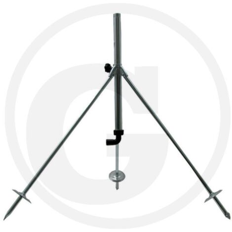 Support d'arrosage trépied 60-100 cm jardin 2600640072