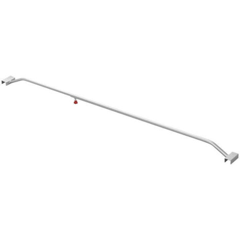 Support de bache en aluminium reglable 132 204cm pour couverture de remorque