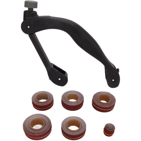 Support de bande abrasive ABS pour ponçage manuel du bois et métal