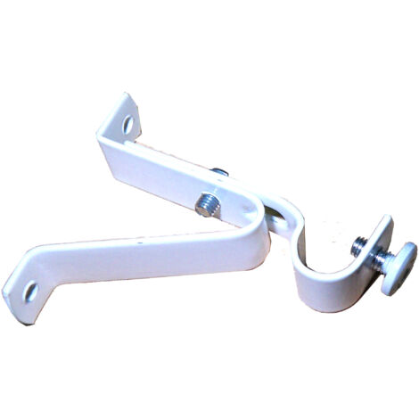 Support de barre 816 avant extensible chromé avec vis 1600001