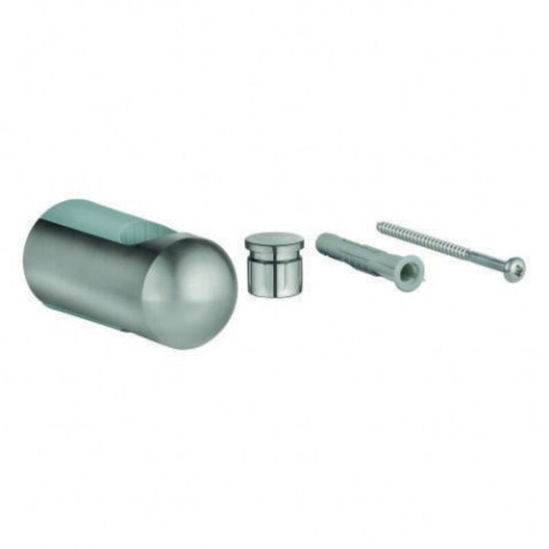 Support de barre de douche mural 48100 pour Brausestangen D: 22mm acier