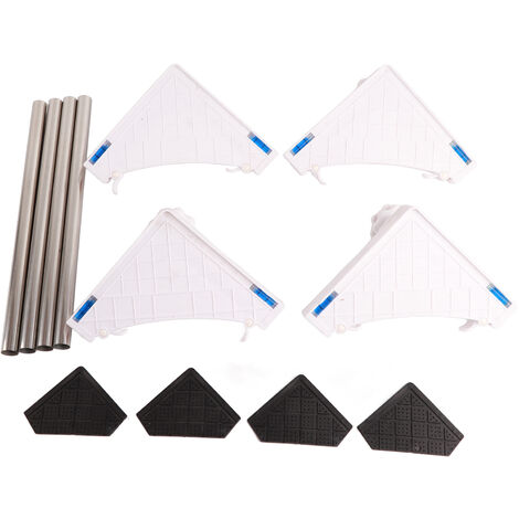 Support de Base de Machine à laver réglable robuste, support de réfrigérateur (4 pieds)