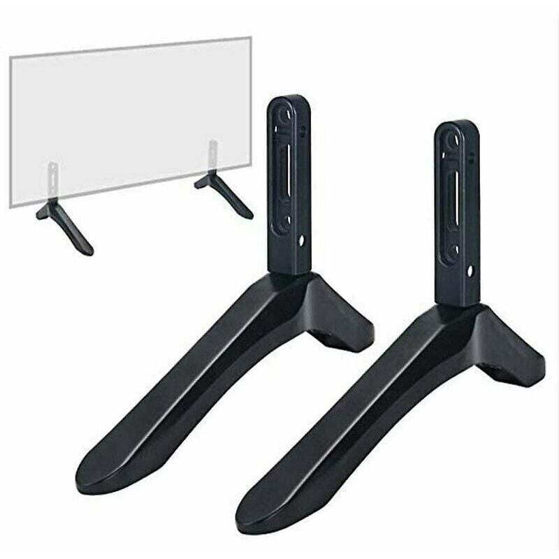 Support de base de support de télévision universel pour 32-65 pouces Vizio Sony Lcd Tv pas pour Lg Tv support de télévision noir support de table 2