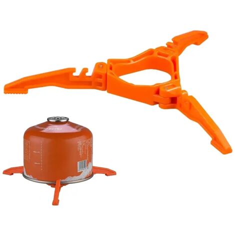 Support de base pliable pour réchaud à gaz de camping portable, étagère pour bouteille de gaz, support pour cartouche, trépied, outils pour réchauds de cuisine portables