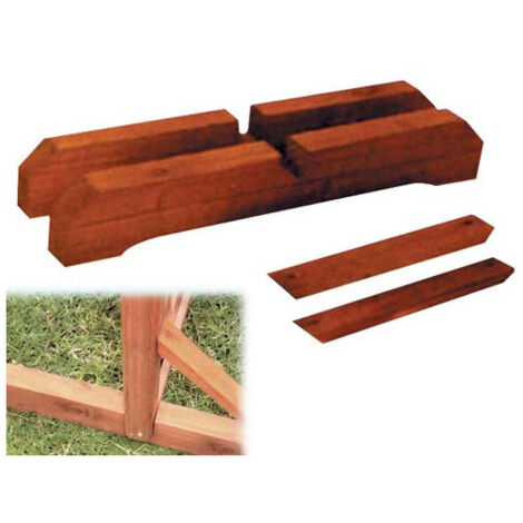 Support de base pour panneau de patio de 44x3x7 cm