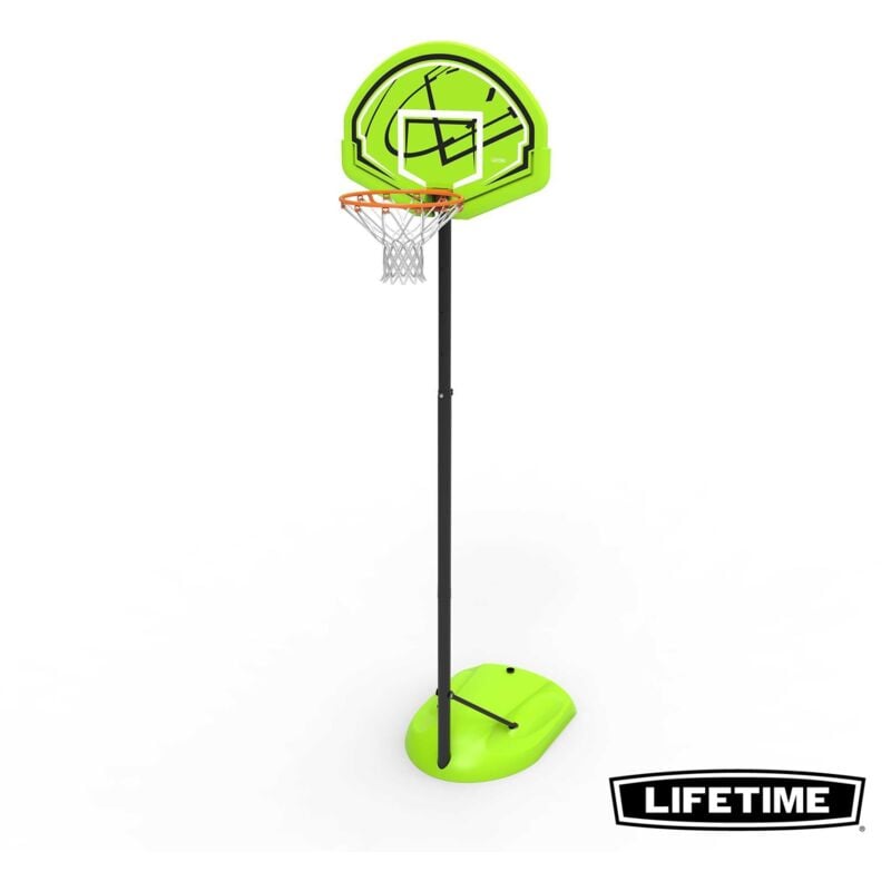Lifetime - Panier de basket enfant ajustable en hauteur Lime Green 90908