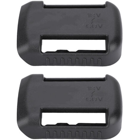 Support de batterie 20V Li-ion avec clip de fixation sous étagère (2 pièces)