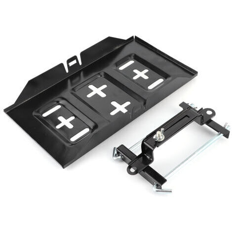 Support de batterie de rangement, plateau de montage, kit de fixation, accessoire auto 19 cm