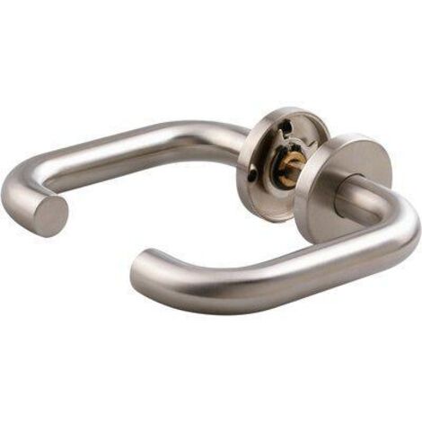 Support de béquille en inox U19 Normbau – Référence 3050766451