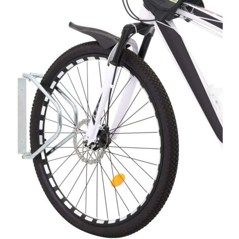 Support de bicyclette mural 2 pcs acier galvanisé CFW91612