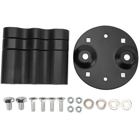 Support de bidon de gaz RX DLX PM revêtement électrophorétique noir support de réservoir de carburant à forte résistance pour moto.
