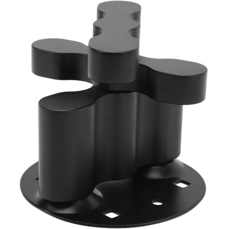 Support de bidon d'essence RX DLX PM noir, revêtement électrophorétique, support de réservoir de carburant ultra-résistant pour moto