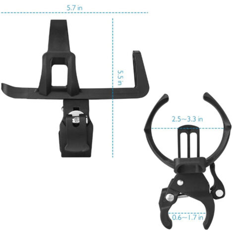 Support de bidon vélo rotatif à 360°, fixation rapide et universelle pour porte-gourde de vélo
