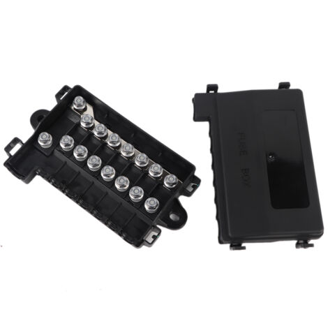 Support de Boîte à Fusibles MIDI MultiWay Block, Boîte à Fusibles pour Camping-car, Voiture, Bateau, Bus, Accessoire dans les Bus, Bateaux, Remorques et Plus Encore, Cette Boîte.