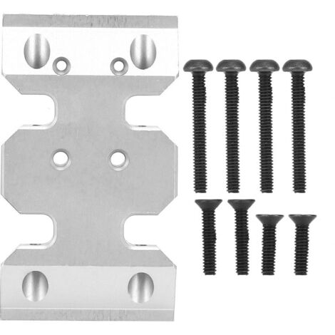 Support de boîte de vitesses RC en argent, pièce de rechange pour RGT 136100, accessoire voiture 1/10 crawler, référence 680027S