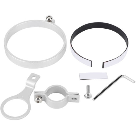 Support de bouteille en alliage d'aluminium pour vélo de montagne, porte-gourde argenté