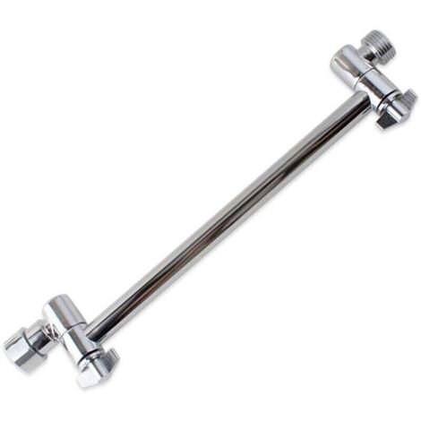 Support de Bras de Douche en Laiton Massif Réglable 11 Pouces (28 cm) – Modèle 42003, Raccord G1/2