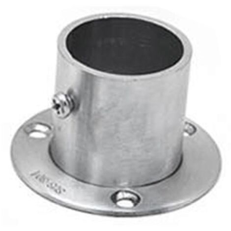 Support de bride de tringle à penderie en acier inoxydable pour tuyau (16 mm/19 mm/22 mm/25 mm/32 mm)