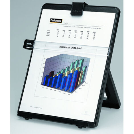 Support de bureau a4 guide 120 feuilles fellowes