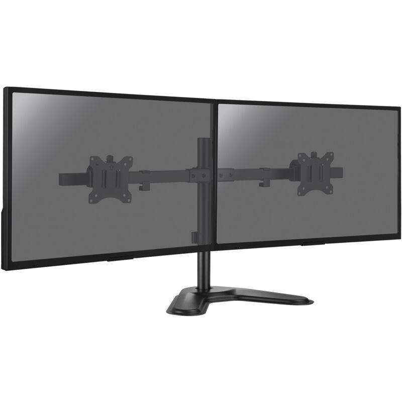 Kimex - Support de bureau pour 2 écrans moniteurs pc 17'- 32', Sens horizontal