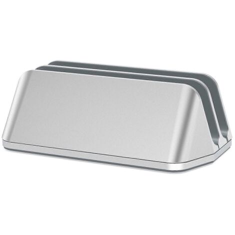 Support de bureau vertical gain de place, support réglable pour ordinateur portable de 10 à 17,3 pouces.