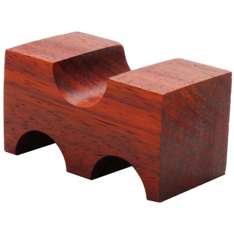 Support de câble en bois de rose HiFi -