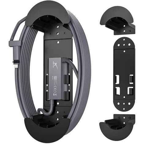 Support de câble Ethernet Starlink, accessoire de gestion de câbles Starlink Gen 3, kit de montage ABS pour adaptateur Ethernet V2