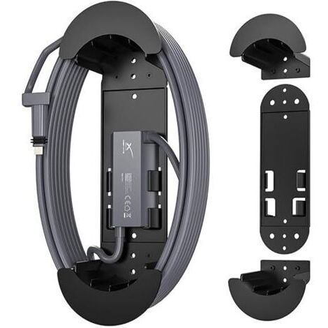 Support de câble Ethernet Starlink, accessoires de gestion des câbles Starlink Gen 3, kit de montage de stabilité ABS pour adaptateurs Ethernet V2