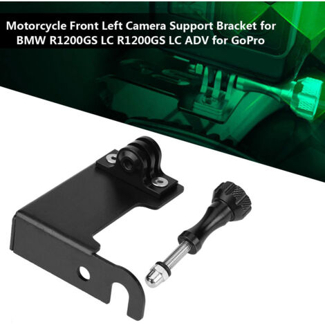 Support de caméra avant gauche pour moto BMW R1200GS LC et R1200GS LC ADV