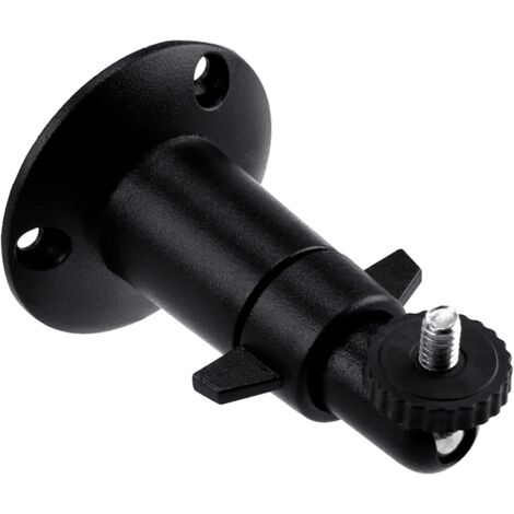 Support de caméra réglable avec filetage 1/4 pouce, compatible avec les caméras EufyCam s3 Pro, Arlo, Blink et Ring, noir.
