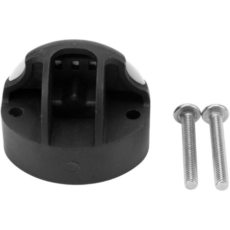 Support de Canne à Pêche pour Bateau en Nylon - Base de Montage Polyvalente Semi-Circulaire avec Vis pour Kayak et Canoë