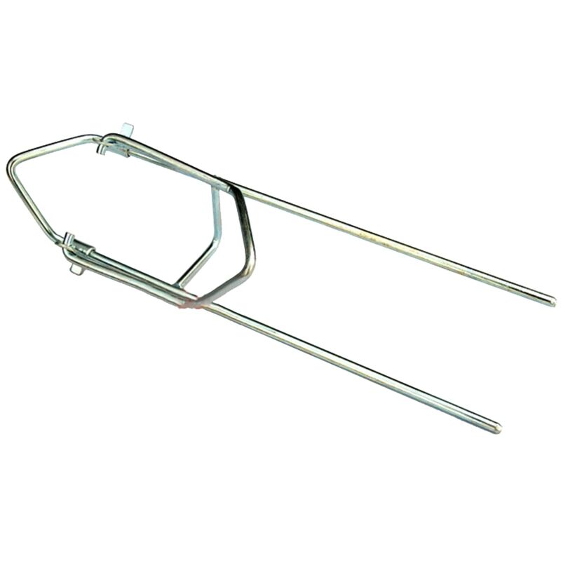 Support de canne à pêche réglable avec support en fer portable pour extérieur