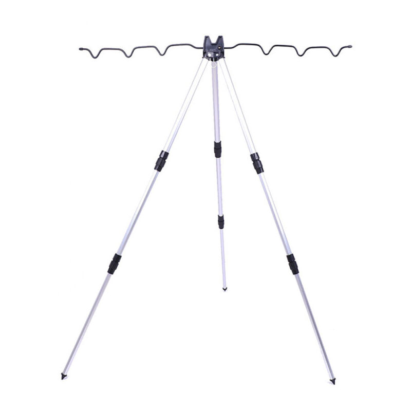 Support de canne à pêche télescopique en alliage d'aluminium, support de canne à pêche en mer, support de trépied, support de canne à pêche réglable