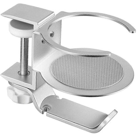 Support de casque de bureau gain de place pour gamer, porte-gobelet pour casque