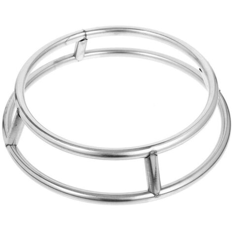 Support de casserole/dessous de plat en acier inoxydable épais résistant à la chaleur
