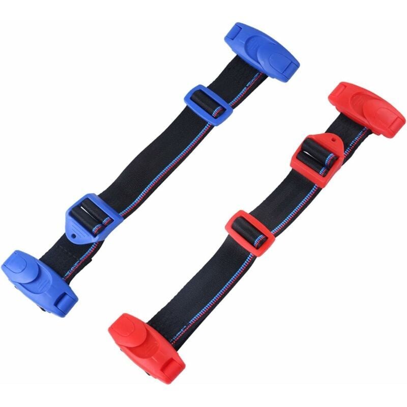 Support de ceinture de sécurité pour enfants, 2 pièces, ensemble d'épaulettes anti-étranglement, protection du ventre de bébé, limiteur d'artefact