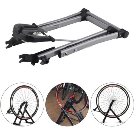Support de centrage de roue vélo, outil d'ajustage pour jantes, équipement réparation cyclisme