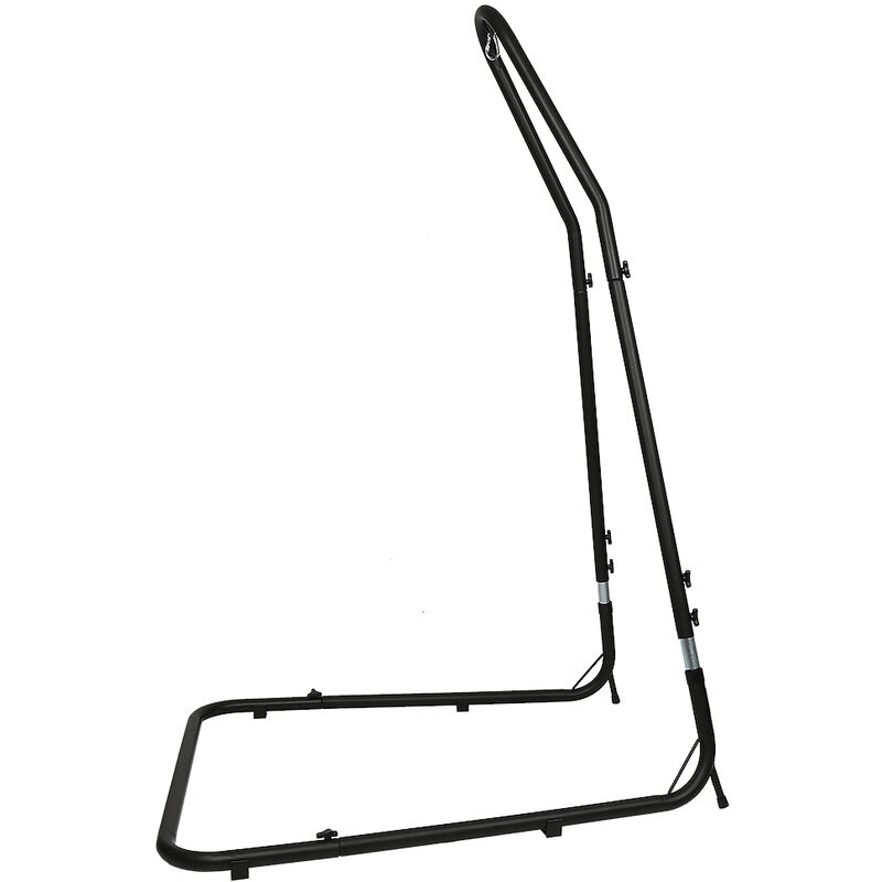 Support de chaise suspendu, support pour hamac, structure portante autonome en métal, réglable en hauteur (200-250), max jusqu'à 150 kg