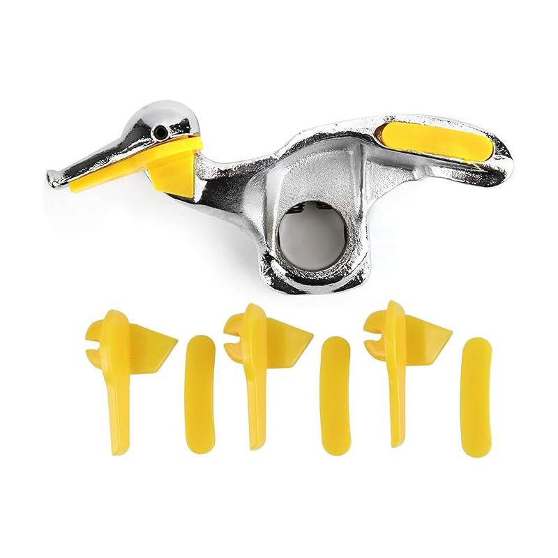 Shining House - Support de changeur de pneu, support de changeur de pneu de voiture, accessoire tête de canard avec coussinet de protection (30 mm)