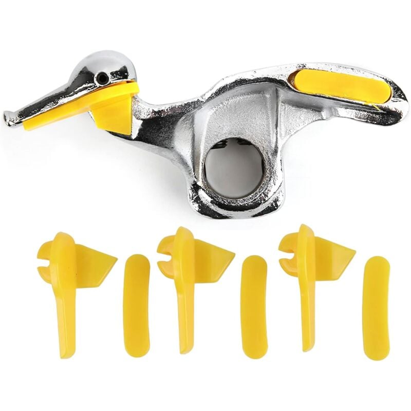 Csparkv - Support de changeur de Pneu(30mm), Support de changeur de Pneu de Voiture en Acier Inoxydable, Accessoires de tête de Canard avec