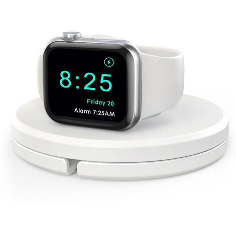 Support De Chargeur Apple Watch - Gestion Des Câbles De La Station De Charge De Montre Portable Compatible Avec Le Support De Station D'Accueil De Voyage De La Série Apple Watch