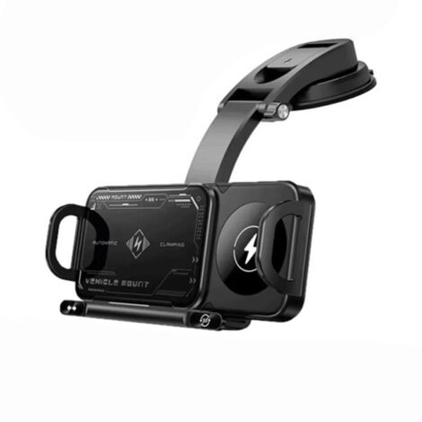 Support de chargeur sans fil rapide pour voiture, écran pliable, pour Samsung Galaxy Z Fold 6 5 4 S24 Ultra Xiaomi iPhone 16 15 14