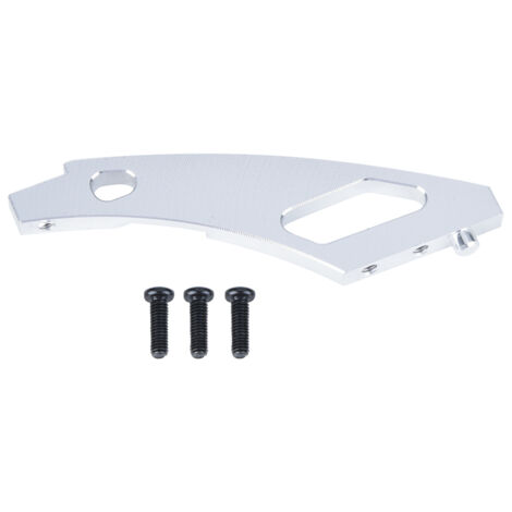 Support de Châssis Avant en Aluminium pour RC HIP 1/8 Ken Block Gymkhana (WR80014S Argent)