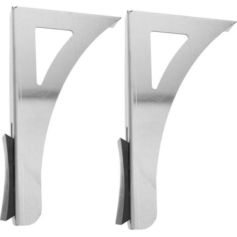 Support De Chauffe-eau Mural Acier Inoxydable Compatible Cloisons Sèches Simple Installation Stable Et Fiable Pour Petits Espaces