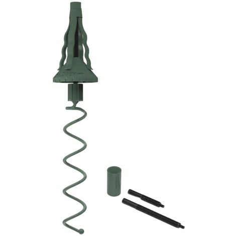Support de cime de sapin de Noël, à visser avec fixation réglable, stabilisateur pour cime de sapin de Noël, pour stabiliser les décorations de cime des arbres