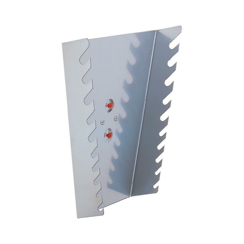 Rasterplan - Support de clés polygonales vertical pour 10 clés h. 255 x l. 225/125 x p. 50 mm adapté à panneaux perforés