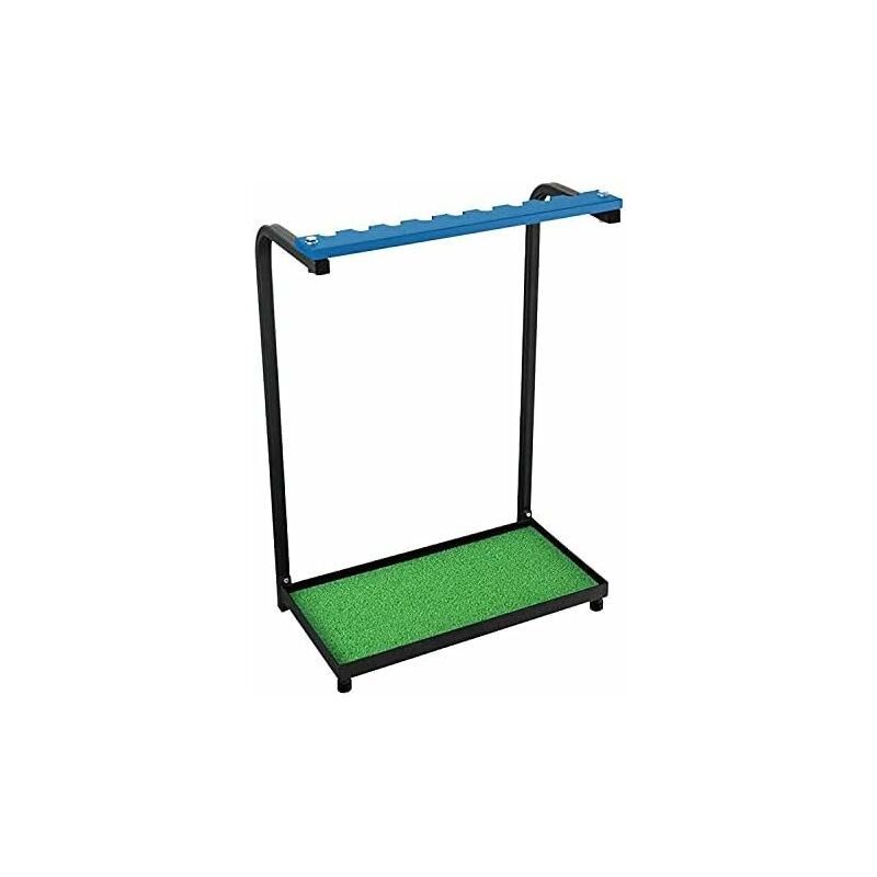Gojoy - Support de Club de Golf Grande Support de Stockage de Club de Golf Support de Plancher Rangement pour Ensemble de Clubs de Golf en métal