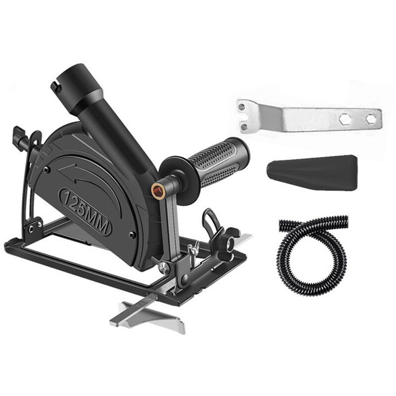 Jeffergarden - Support de coupe pour meuleuse d'angle, accessoires de Machine à polir sans poussière, multifonctionnel pour bois et métal 8e