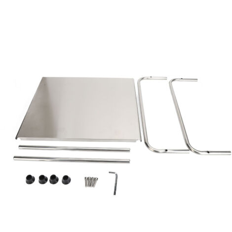 Support de cuisinière électrique, étagère de rangement élégante et résistante pour plaques à induction, organisateur de cuisine.