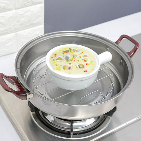 Support de cuisson inox pour autocuiseur, robuste et durable